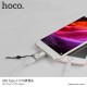Hoco UA9 Type-C OTG Pearl Nickel Адаптер