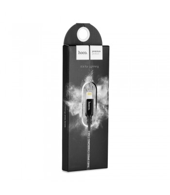 Hoco X14 Times Speed Lightning Charging Black 1m. Кабел