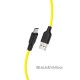 Hoco X21 Plus Micro USB Black&Yellow Кабел