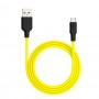 Hoco X21 Plus Micro USB Black&Yellow Кабел