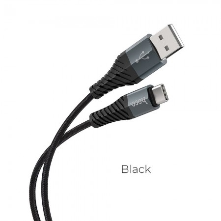 Hoco X38 Cool Charging Data Type-C Black Кабел