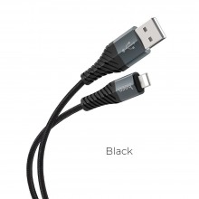 Hoco X38 Cool Charging Data IP Black Кабел