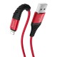 Hoco X38 Cool Charging Data Lightning 1m. Red Кабел