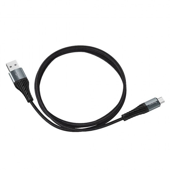 Hoco X38 Cool Charging Data Micro USB Black Кабел