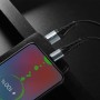 Hoco X38 Cool Charging Data Micro USB Black Кабел