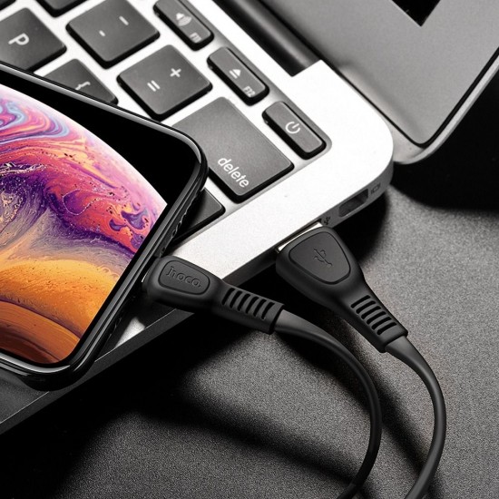 Hoco X40 Noah Charging Data Lightning Black Кабел