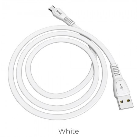 Hoco X40 Noah Charging Data Micro White Кабел