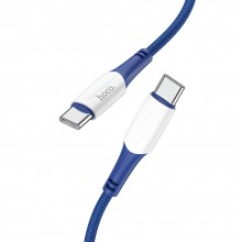 Hoco X70 Ferry 60W Charging Data Type-C / Type-C 1m. Blue Кабел Hoco X70 Ferry 60W Charging Data Type-C / Type-C 1m. Blue Кабел