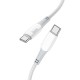 Hoco X70 Ferry 60W Charging Data Type-C / Type-C 1m. White Кабел