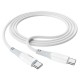 Hoco X70 Ferry 60W Charging Data Type-C / Type-C 1m. White Кабел