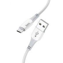 Hoco X70 Ferry Charging Data USB / Micro USB 1m. White Кабел Hoco X70 Ferry Charging Data USB / Micro USB 1m. White Кабел