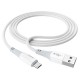Hoco X70 Ferry Charging Data USB / Micro USB 1m. White Кабел
