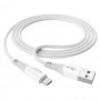 Hoco X70 Ferry Charging Data USB / Micro USB 1m. White Кабел Hoco X70 Ferry Charging Data USB / Micro USB 1m. White Кабел