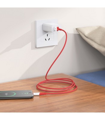 Hoco X70 Ferry Charging Data USB / Micro USB 1m. Red Кабел