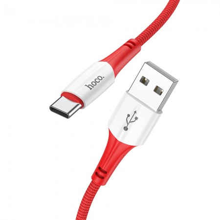 Hoco X70 Ferry Charging Data USB / Type-C 1m. Red Кабел