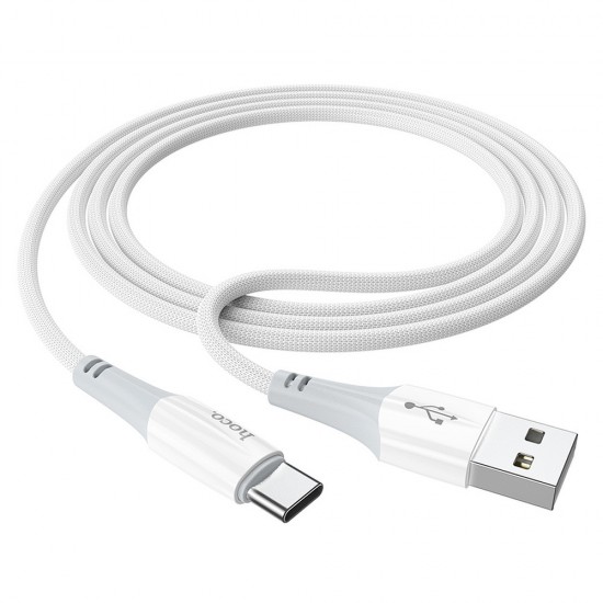 Hoco X70 Ferry Charging Data USB / Type-C 1m. White Кабел