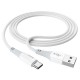 Hoco X70 Ferry Charging Data USB / Type-C 1m. White Кабел