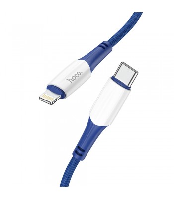Hoco X70 Ferry PD Charging Data Type-C / IP 1m. Blue Кабел