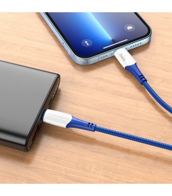 Hoco X70 Ferry PD Charging Data Type-C / IP 1m. Blue Кабел
