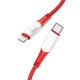 Hoco X70 Ferry PD Charging Data Type-C / IP 1m. Red Кабел