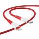Hoco X70 Ferry PD Charging Data Type-C / IP 1m. Red Кабел