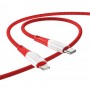 Hoco X70 Ferry PD Charging Data Type-C / IP 1m. Red Кабел Hoco X70 Ferry PD Charging Data Type-C / IP 1m. Red Кабел