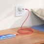 Hoco X70 Ferry PD Charging Data Type-C / IP 1m. Red Кабел Hoco X70 Ferry PD Charging Data Type-C / IP 1m. Red Кабел