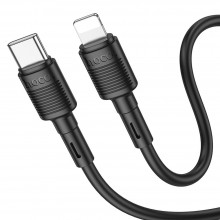 Hoco X83 IP Victory PD Charging Data Black Кабел