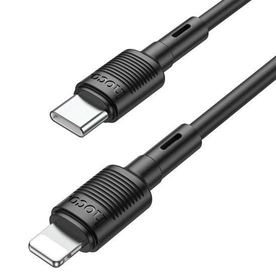 Hoco X83 IP Victory PD Charging Data Black Кабел