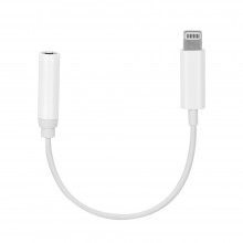 PT AHFI-3.5 HF/Audio Lightning 8 pin - Jack 3.5mm White Адаптер