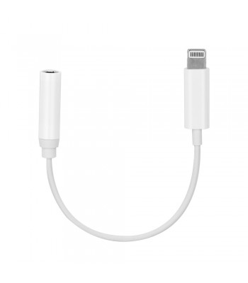 PT AHFI-3.5 HF/Audio Lightning 8 pin - Jack 3.5mm White Адаптер