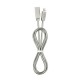Partner Telecom USB AM to Type-C M Metal Snake 2,4A C813 1m. Кабел