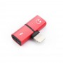 Partner Telecom HF/Audio + Charging Lightning Red Адаптер
