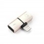Partner Telecom HF/Audio + Charging Lightning Gold Адаптер Partner Telecom HF/Audio + Charging Lightning Gold Адаптер