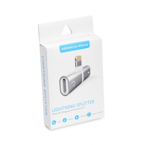 Partner Telecom HF/Audio + Charging Lightning Gold Адаптер