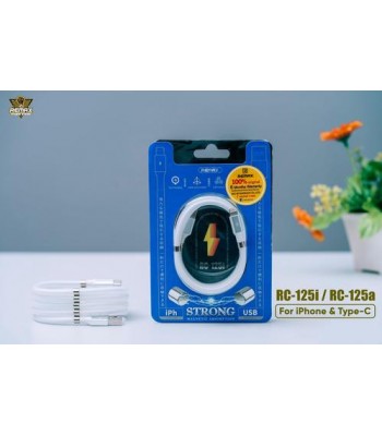 Remax RC-125i Strong Magnetic Absorption White Кабел