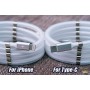 Remax RC-125i Strong Magnetic Absorption White Кабел Remax RC-125i Strong Magnetic Absorption White Кабел