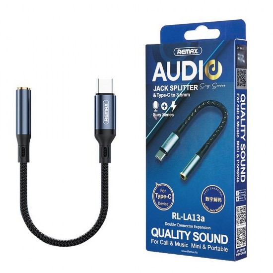 Remax RL-LA13a Sury Audio Jack Splitter Адаптер