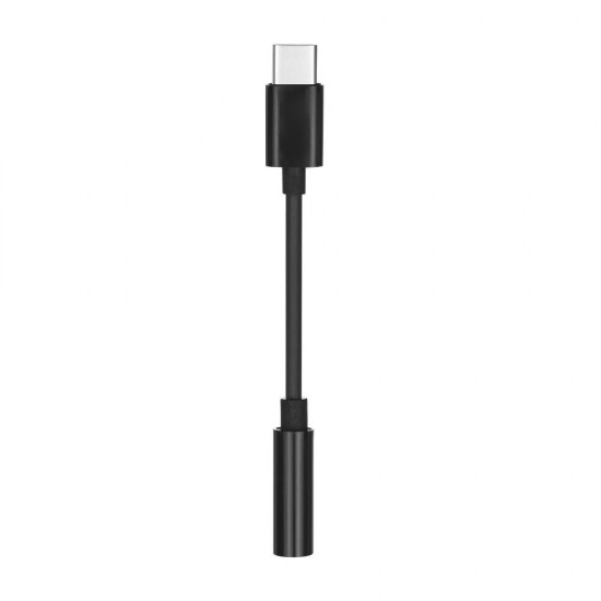 Skyfone S1-065373 Adapter HF/Audio Type-C - Jack 3,5mm Black Digital Chip Адаптер