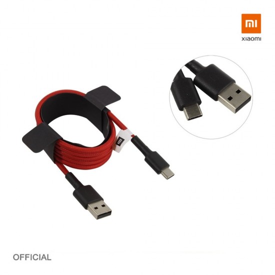 Xiaomi SJV4110GL Type-C Braided Red Кабел