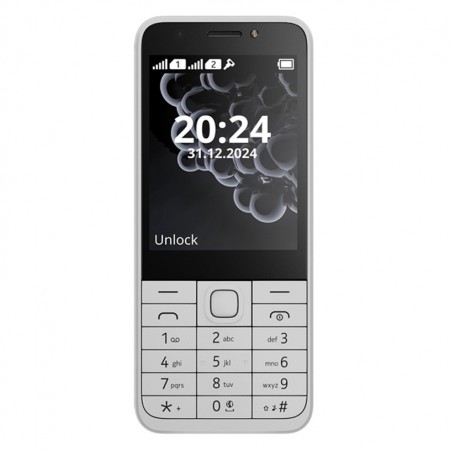 Nokia 230 TA-1609 DS 2025 White GSM апарат