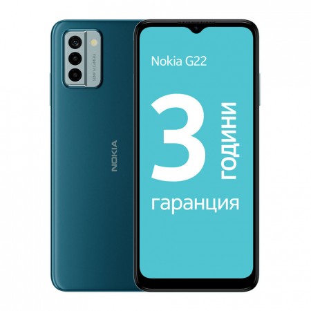 Nokia G22 TA-1528 4/128GB DS Lagoon Blue GSM апарат