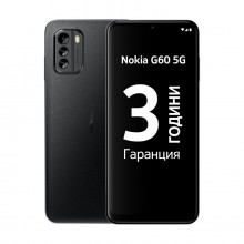Nokia G60 5G TA-1479 6/128GB DS Pure Black GSM апарат Nokia G60 5G TA-1479 6/128GB DS Pure Black GSM апарат