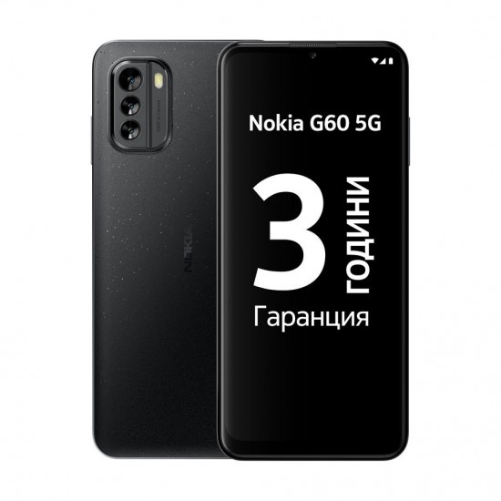 Nokia G60 5G TA-1479 6/128GB DS Pure Black GSM апарат
