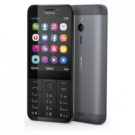 Nokia RM-1173 230 SS Dark Silver GSM апарат