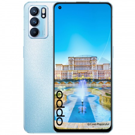 Oppo CPH2251 Reno 6 5G 8/128GB DS Arctic Blue GSM апарат