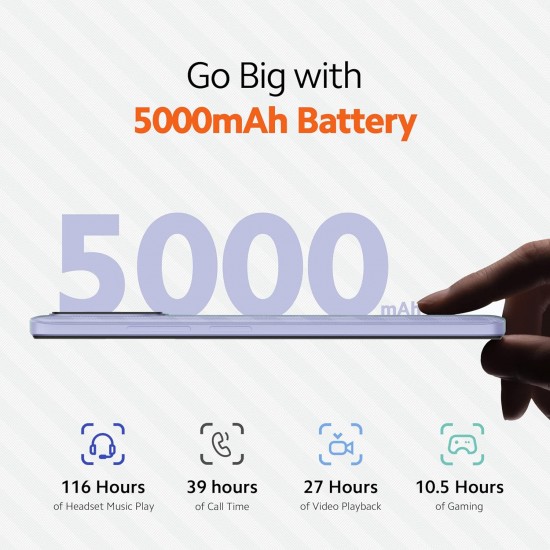 Xiaomi Redmi 12C 3/32GB DS Lavender Purple GSM апарат