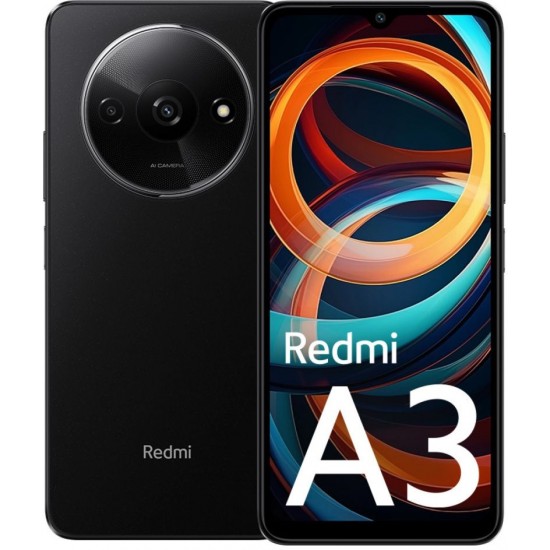 Xiaomi Redmi A3 4/128GB DS Midnight Black GSM апарат