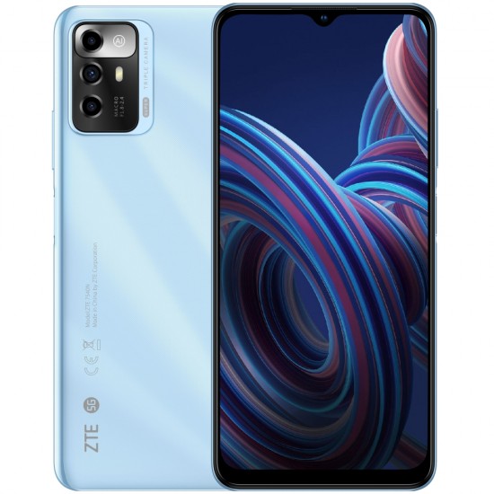ZTE Blade A72 5G 4/64GB DS Pearlescent Blue GSM Апарат