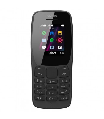 Nokia TA-1192 110 DS Black GSM Апарат